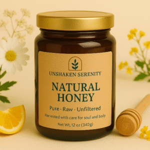 Unshaken Serenity Natural Honey